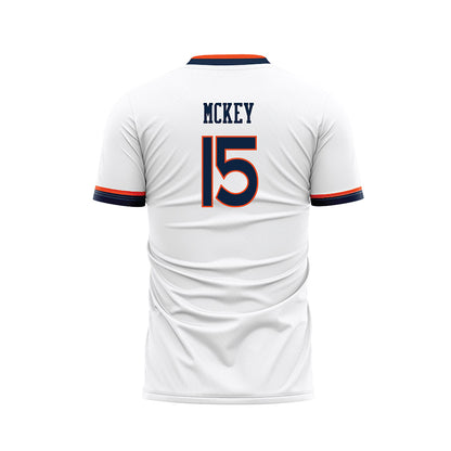 Auburn - NCAA Women's Soccer : Tamar McKey - White Soccer Jersey-1
