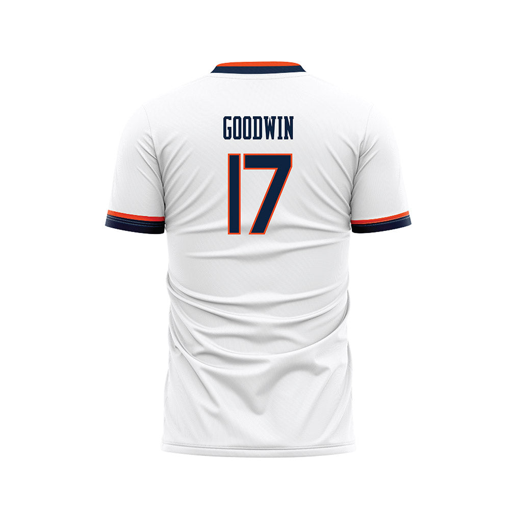 Auburn - NCAA Women's Soccer : Allison Goodwin - White Soccer Jersey-1