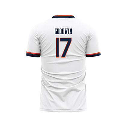 Auburn - NCAA Women's Soccer : Allison Goodwin - White Soccer Jersey-1
