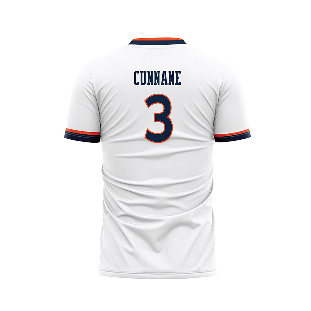 Auburn - NCAA Women's Soccer : Teigan Cunnane - White Soccer Jersey-1