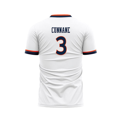 Auburn - NCAA Women's Soccer : Teigan Cunnane - White Soccer Jersey-1