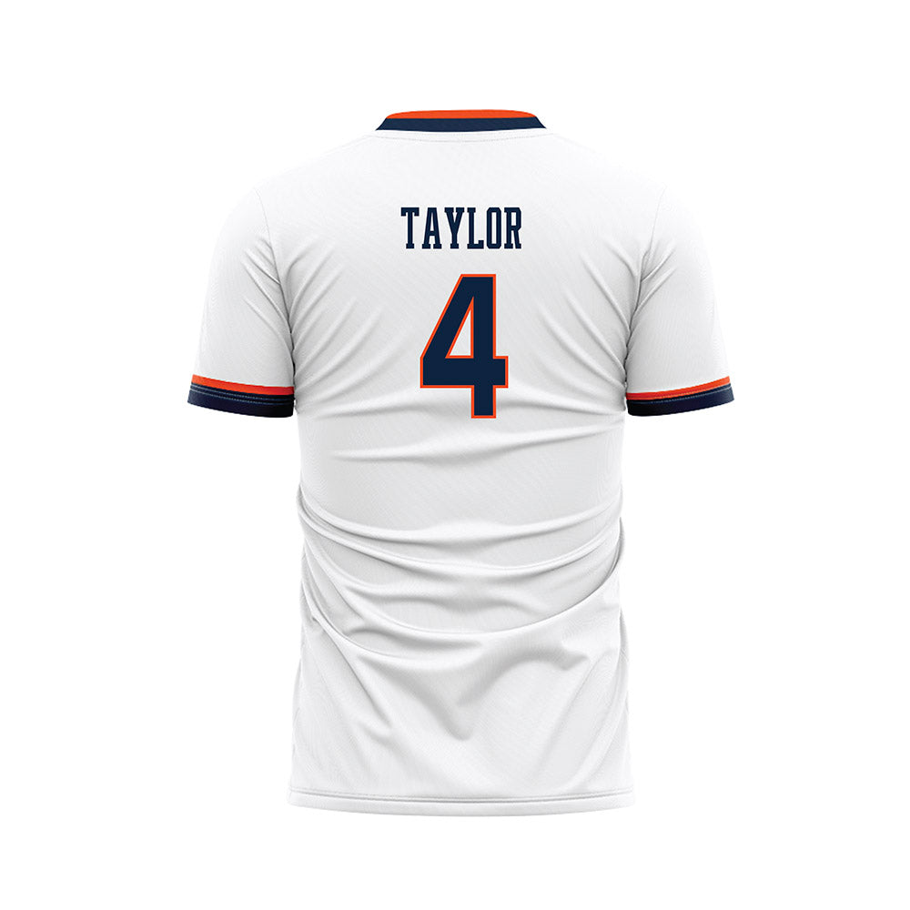 Auburn - NCAA Women's Soccer : Chloe Taylor - White Soccer Jersey-1