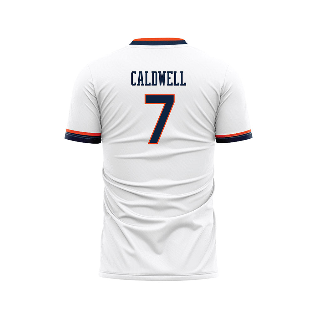 Auburn - NCAA Women's Soccer : Ava Caldwell - White Soccer Jersey-1