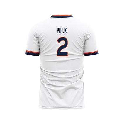 Auburn - NCAA Women's Soccer : Torrey Polk - White Soccer Jersey-1