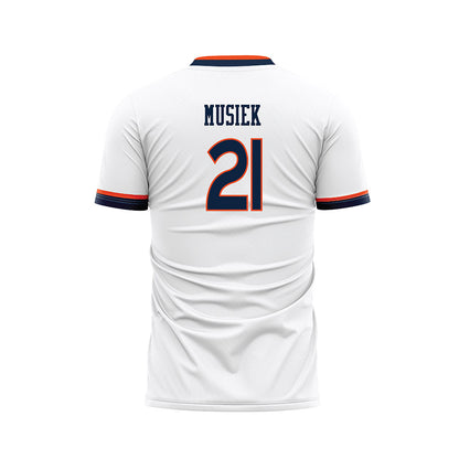 Auburn - NCAA Women's Soccer : Emma Musiek - White Soccer Jersey-1