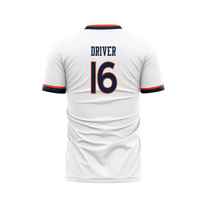 Auburn - NCAA Women's Soccer : Dylan Driver - White Soccer Jersey