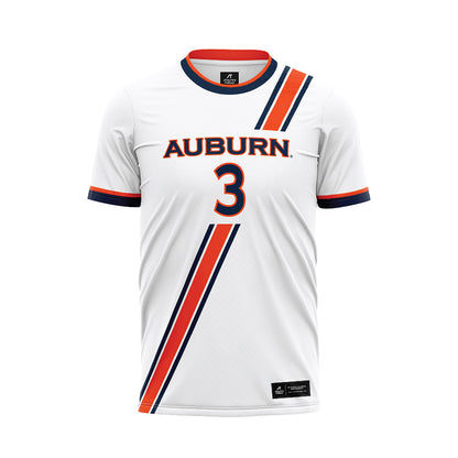 Auburn - NCAA Women's Soccer : Teigan Cunnane - White Soccer Jersey-0