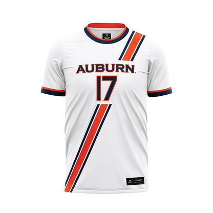 Auburn - NCAA Women's Soccer : Allison Goodwin - White Soccer Jersey-0
