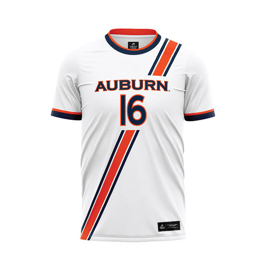 Auburn - NCAA Women's Soccer : Dylan Driver - White Soccer Jersey