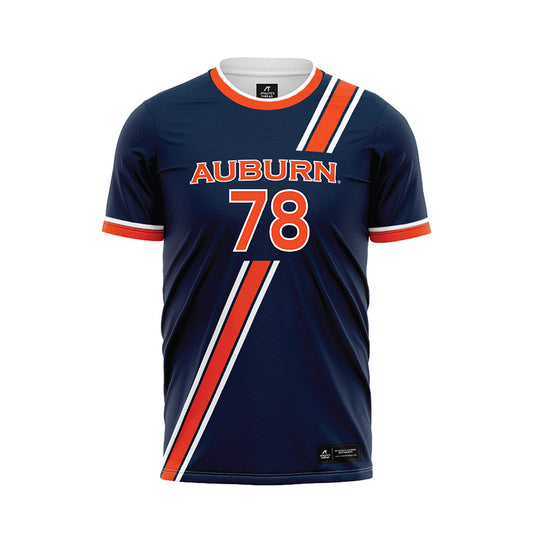 Auburn - NCAA Women's Soccer : Jenna Sapong - Navy Soccer Jersey