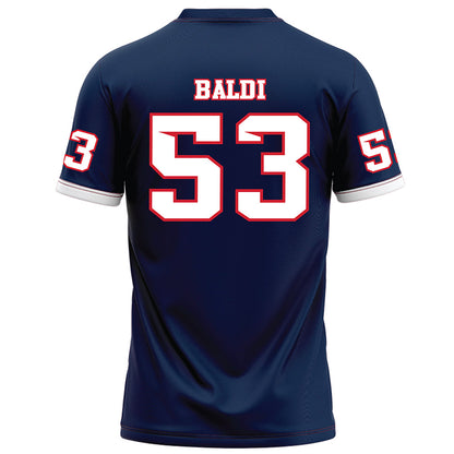 Fresno State - NCAA Football : Jack Baldi - Blue Football Jersey-1