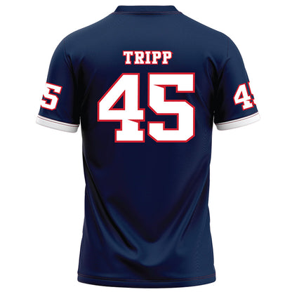 Fresno State - NCAA Football : Connor Tripp - Blue Football Jersey-1
