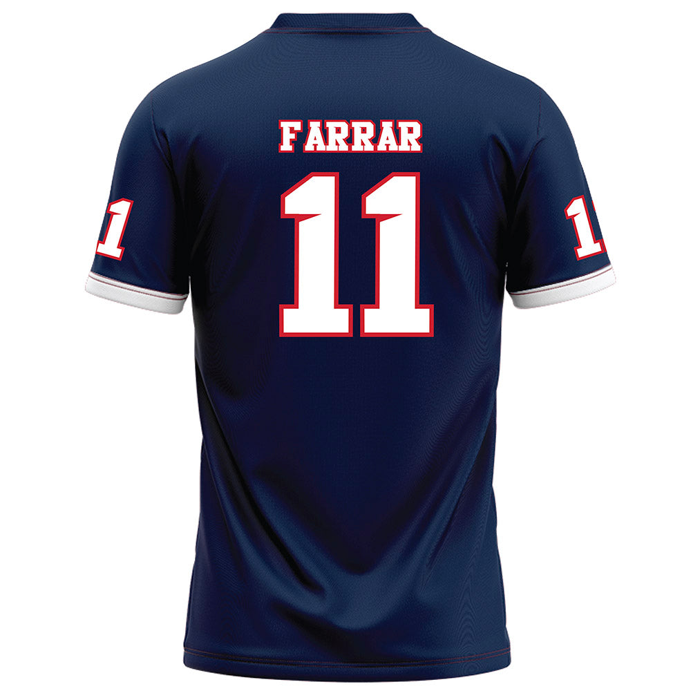 Fresno State - NCAA Football : Jayon Farrar - Blue Football Jersey-1
