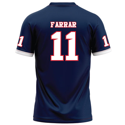 Fresno State - NCAA Football : Jayon Farrar - Blue Football Jersey-1