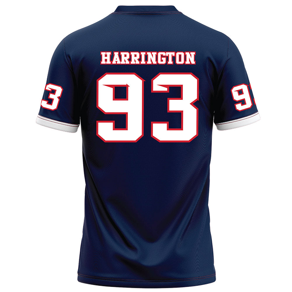 Fresno State - NCAA Football : Bryson Harrington - Blue Football Jersey-1