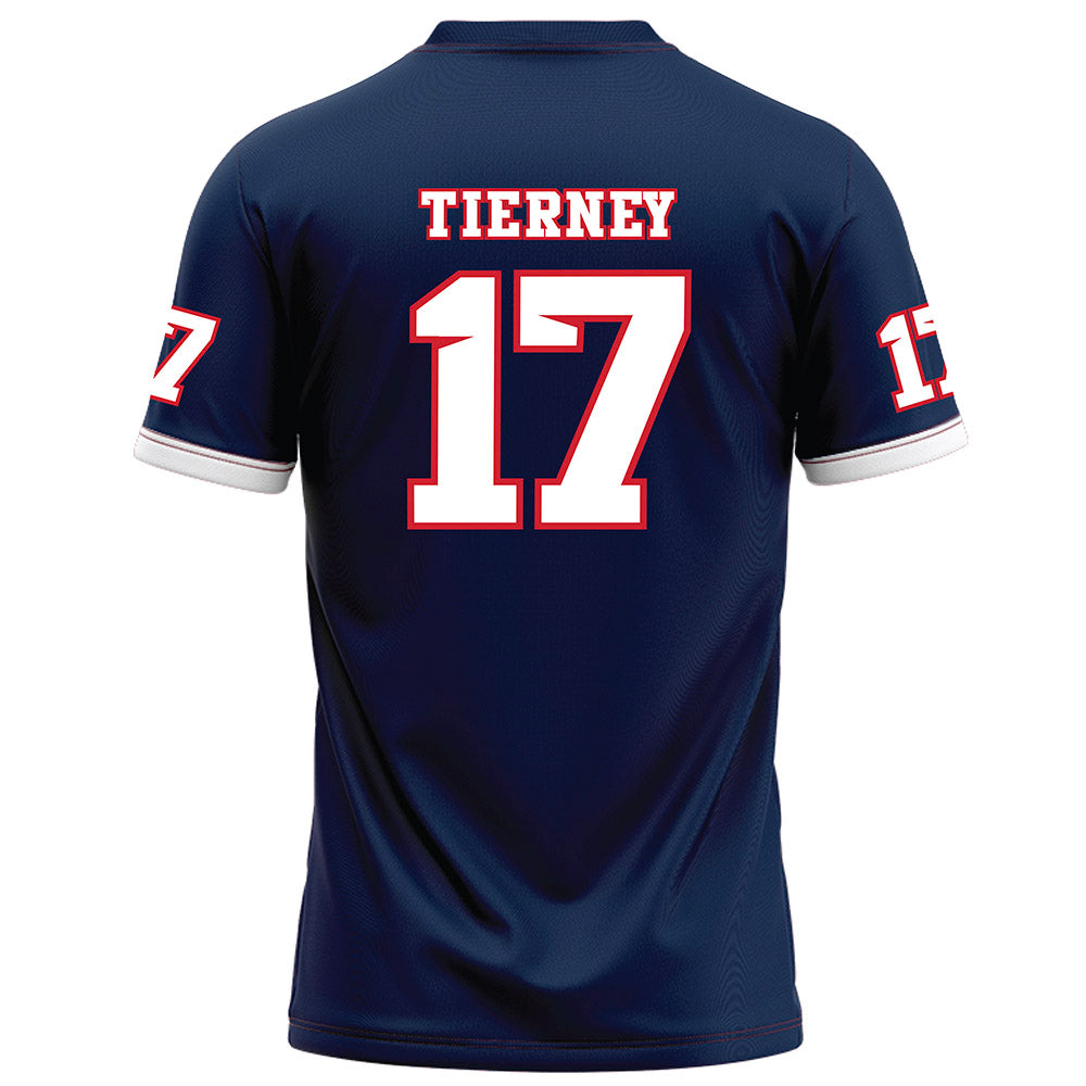 Fresno State - NCAA Football : Ethan Tierney - Blue Football Jersey-1