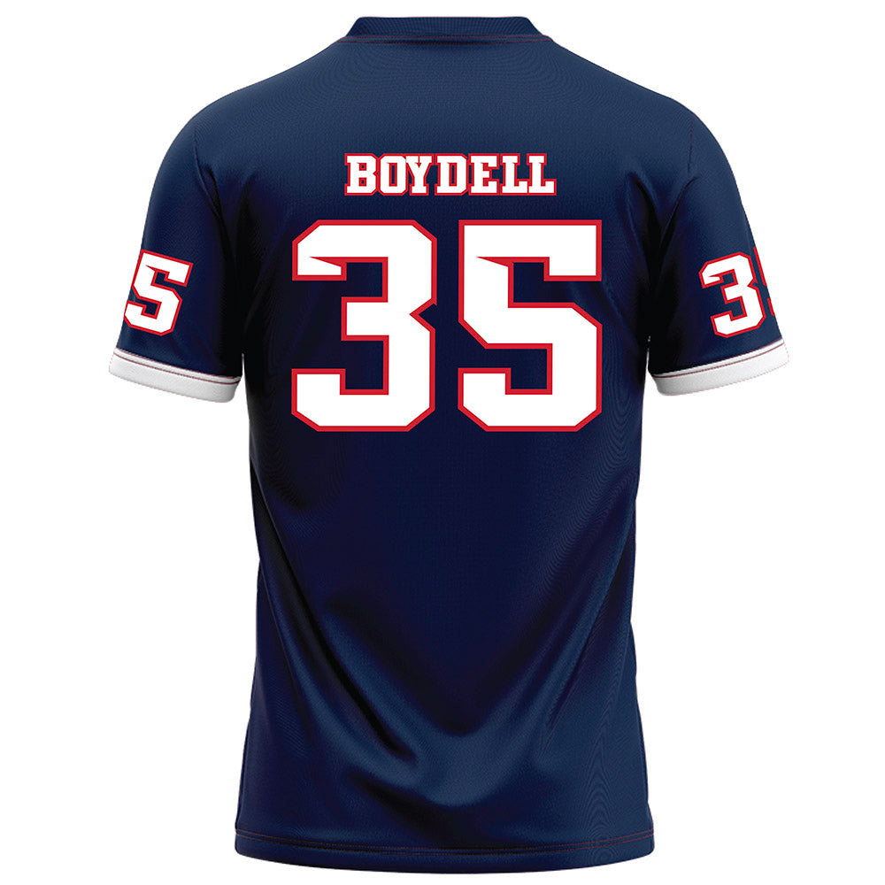 Fresno State - NCAA Football : Sebastien Boydell - Blue Football Jersey-1