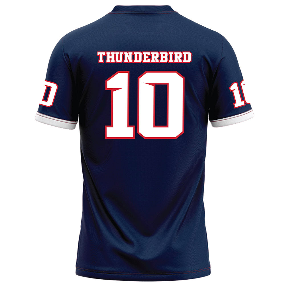 Fresno State - NCAA Football : Kvion Thunderbird - Blue Football Jersey-1
