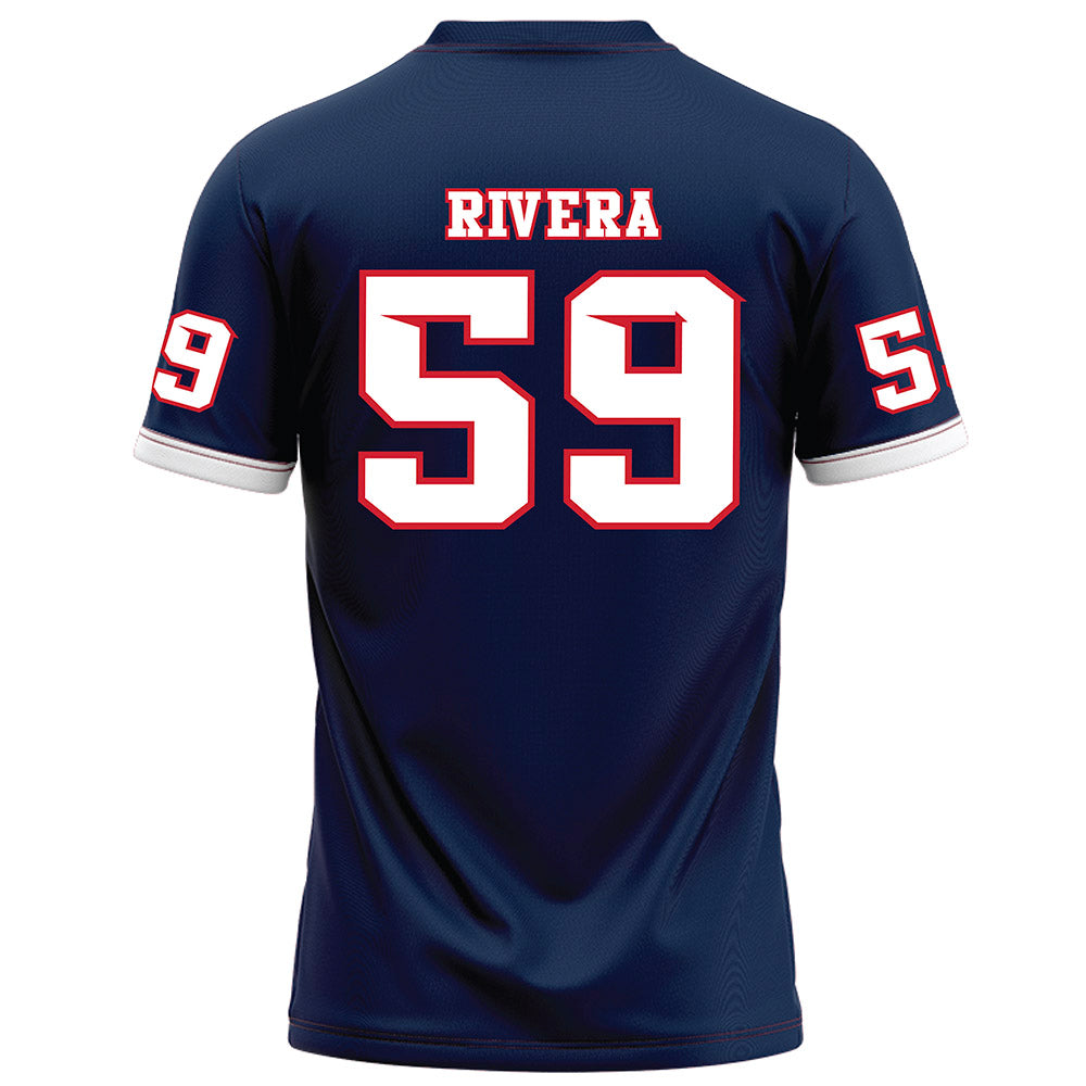 Fresno State - NCAA Football : Alex Rivera - Blue Football Jersey-1