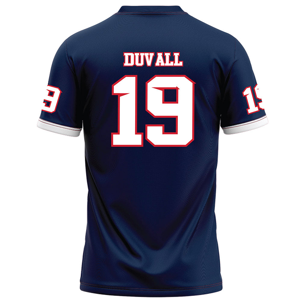 Fresno State - NCAA Football : Harold Duvall - Blue Football Jersey-1