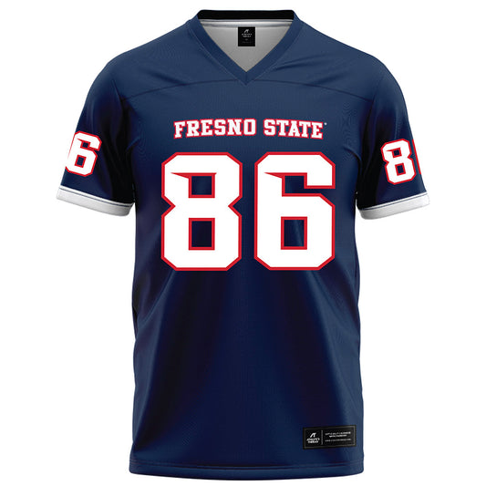 Fresno State - NCAA Football : Gavin Correia - Blue Football Jersey-0