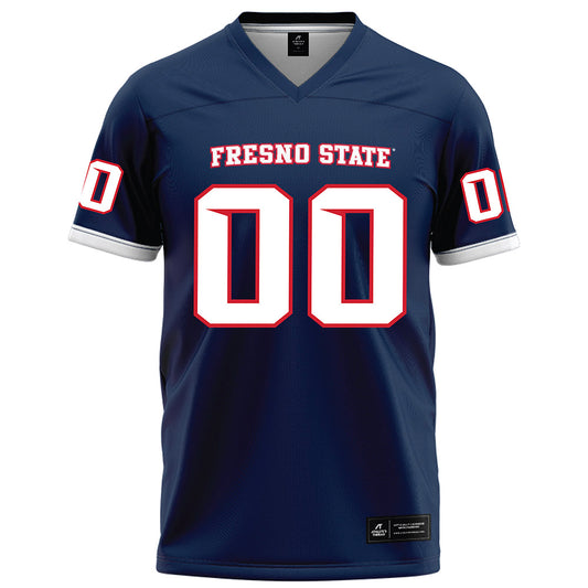 Fresno State - NCAA Football : Sylas Austin - Blue Football Jersey-0