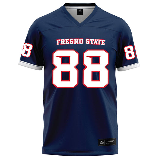 Fresno State - NCAA Football : Dallas Gaius-Anyaegbu - Blue Football Jersey-0