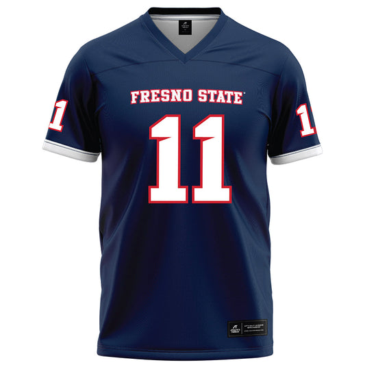 Fresno State - NCAA Football : Jayon Farrar - Blue Football Jersey-0