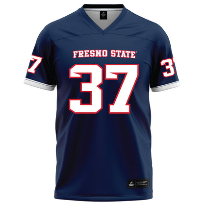 Fresno State - NCAA Football : Ryan Wilson - Blue Football Jersey-0