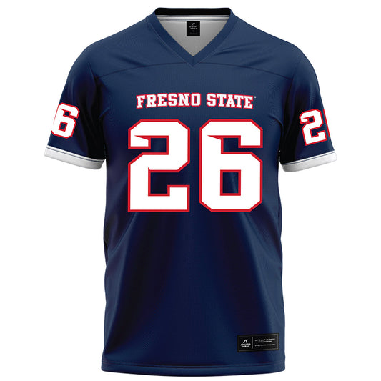 Fresno State - NCAA Football : Isaiah Dillon - Blue Football Jersey-0