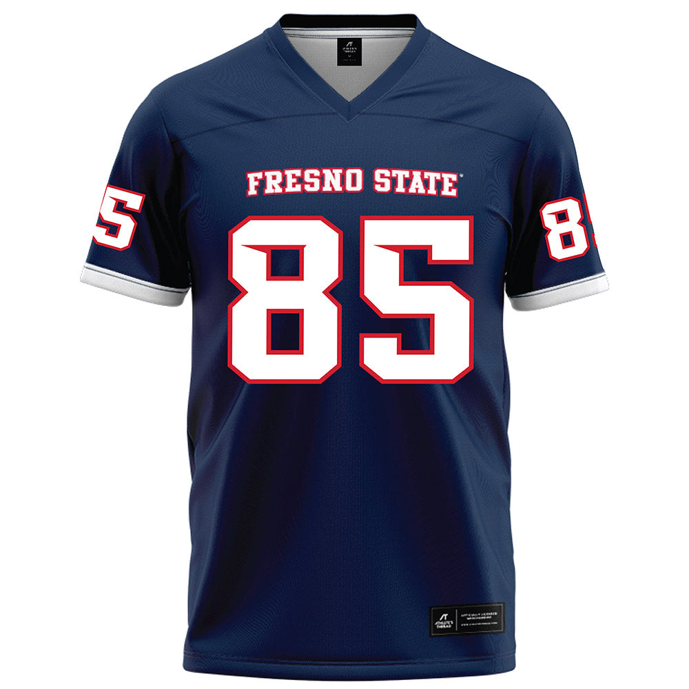 Fresno State - NCAA Football : Solomon Baker - Blue Football Jersey-0