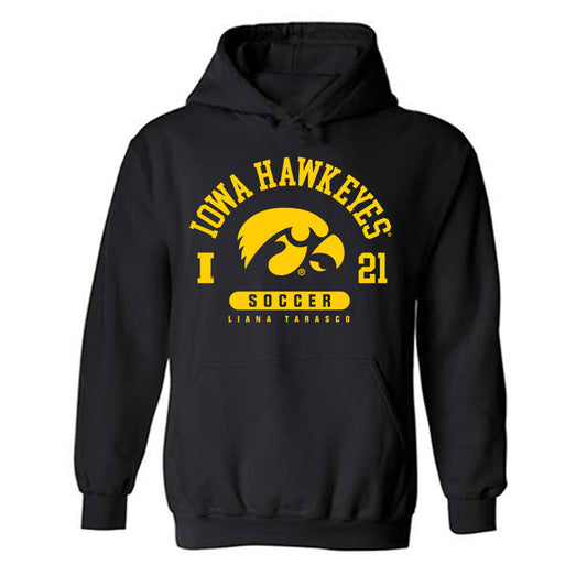 Iowa - NCAA Women's Soccer : Liana Tarasco - Classic Fashion Shersey Hooded Sweatshirt-0