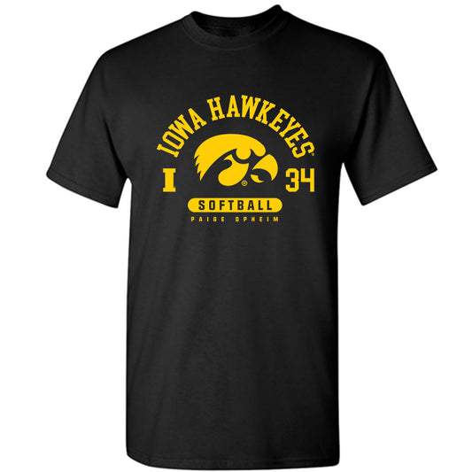 Iowa - NCAA Softball : Paige Opheim - Classic Fashion Shersey T-Shirt-0