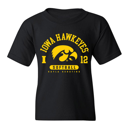 Iowa - NCAA Softball : Kayla Kersting - Classic Fashion Shersey Youth T-Shirt-0