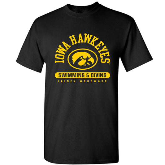 Iowa - NCAA Women's Swimming & Diving : Lainey Woodward - Classic Fashion Shersey T-Shirt-0
