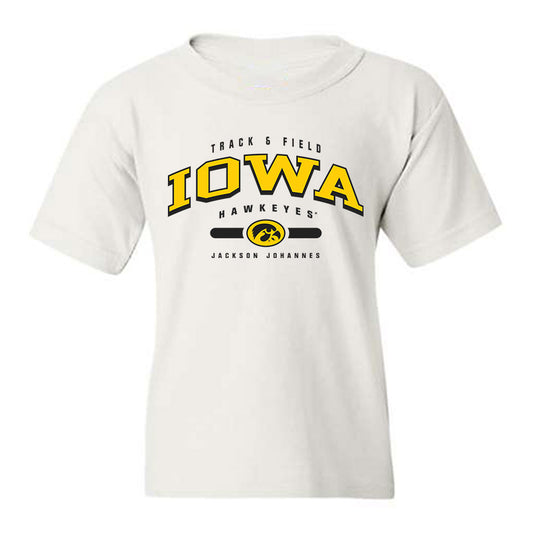 Iowa - NCAA Men's Track & Field : Jackson Johannes - Classic Fashion Shersey Youth T-Shirt-0