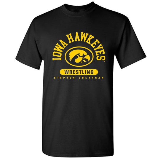 Iowa - NCAA Wrestling : Stephen Buchanan - Classic Fashion Shersey T-Shirt-0