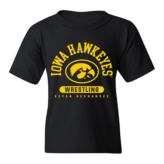Iowa - NCAA Wrestling : Keyan Hernandez - Classic Fashion Shersey Youth T-Shirt-0