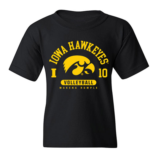 Iowa - NCAA Women's Volleyball : Makena Rumple - Classic Fashion Shersey Youth T-Shirt-0