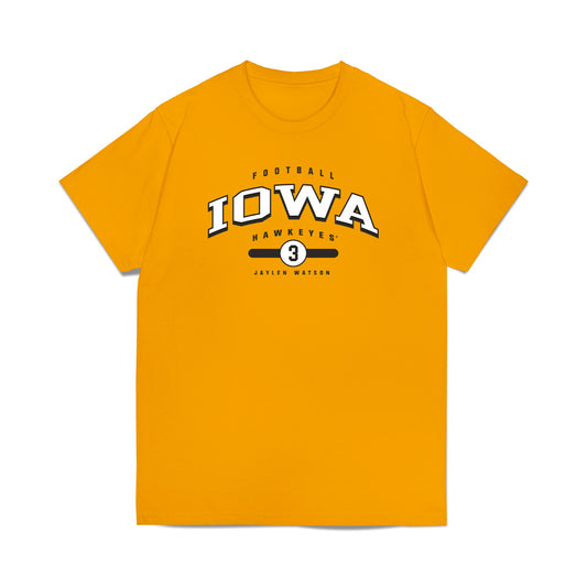 Iowa - NCAA Football : Jaylen Watson - Classic Fashion Shersey T-Shirt-0