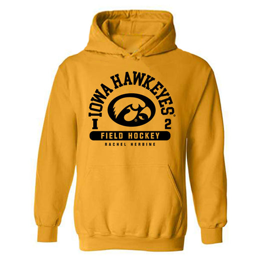 Iowa - NCAA Women's Field Hockey : Rachel Herbine - Classic Fashion Shersey Hooded Sweatshirt-0