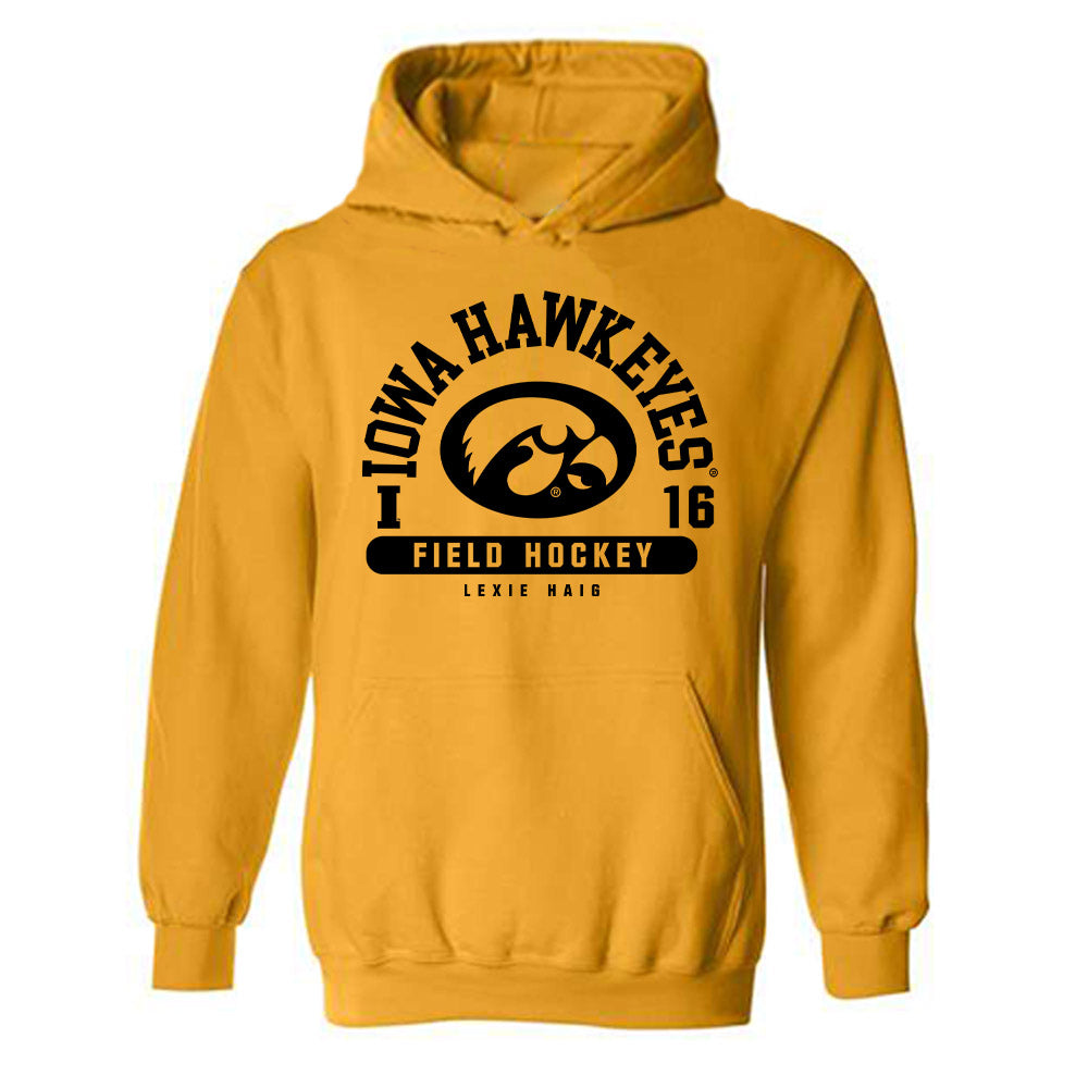 Iowa - NCAA Women's Field Hockey : Lexie Haig - Classic Fashion Shersey Hooded Sweatshirt-0