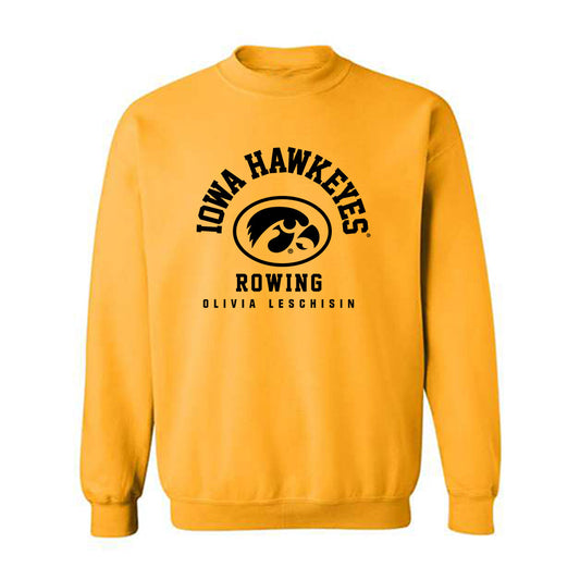 Iowa - NCAA Women's Rowing : Olivia Leschisin - Classic Fashion Shersey Crewneck Sweatshirt-0
