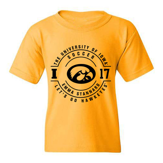 Iowa - NCAA Women's Soccer : Emma Stannard - Classic Fashion Shersey Youth T-Shirt-0