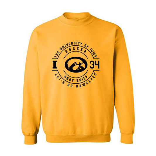 Iowa - NCAA Women's Soccer : Abby Skiff - Classic Fashion Shersey Crewneck Sweatshirt-0
