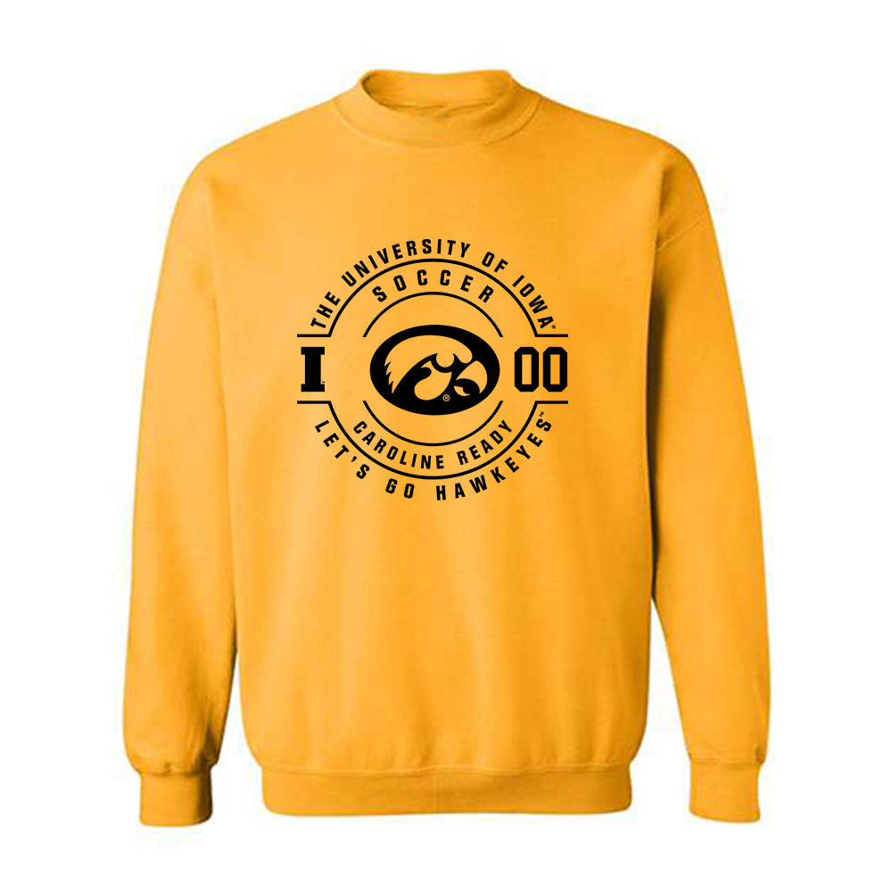 Iowa - NCAA Women's Soccer : Caroline Ready - Classic Fashion Shersey Crewneck Sweatshirt-0