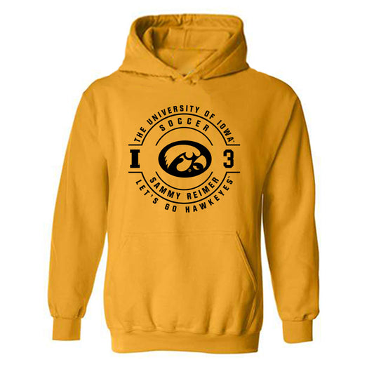 Iowa - NCAA Women's Soccer : Sammy Reimer - Classic Fashion Shersey Hooded Sweatshirt-0