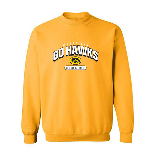 Iowa - NCAA Women's Wrestling : Adriana Palumbo - Classic Fashion Shersey Crewneck Sweatshirt-0