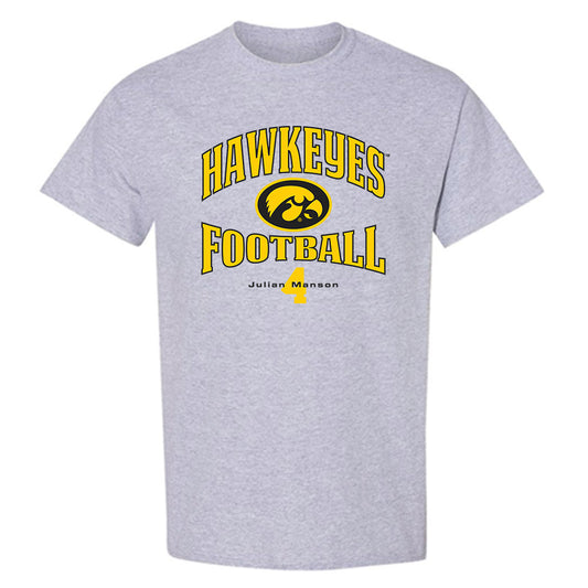 Iowa - NCAA Football : Julian Manson - Classic Fashion Shersey T-Shirt-0