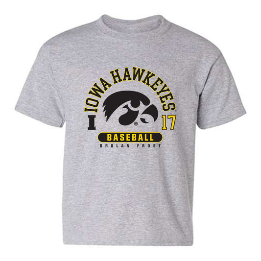 Iowa - NCAA Baseball : Brolan Frost - Youth T-Shirt-0